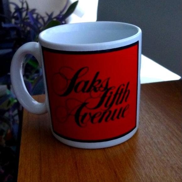 Vintage Sax Fifth Avenue Coffee cup - Picture 2 of 4